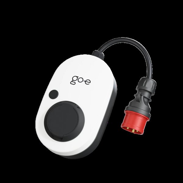 Socketed home EV charge point on a house wall